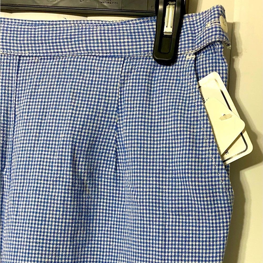 Ericka Pants, Linen, Rayon, Crop, Floral, Embroidered, Wide leg, Sz L​​, NWT​ - Picture 7 of 12